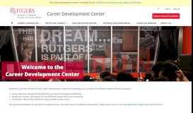
							         Rutgers-Newark Career Development Center								  
							    