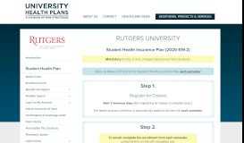 
							         Rutgers University Student Health Insurance Plan | University Health ...								  
							    
