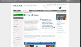 
							         Ruth Miskin - phonics resources and training - Oxford University Press								  
							    