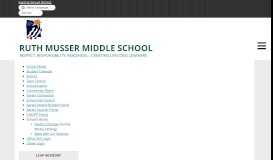 
							         Ruth Musser Middle School								  
							    