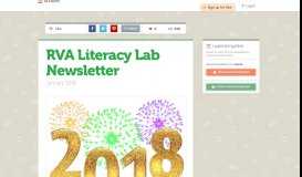 
							         RVA Literacy Lab Newsletter | Smore Newsletters for Business								  
							    