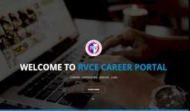 
							         RVCE Career Portal								  
							    