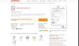 
							         Rvist Online Application - Fill Online, Printable, Fillable, Blank | PDFfiller								  
							    