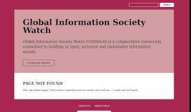 
							         Rwanda | Global Information Society Watch								  
							    