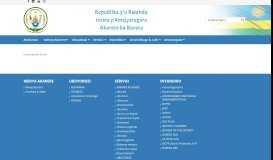 
							         Rwanda Public Services E-Recruitment Portal - Burera district								  
							    