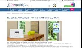 
							         RWE SmartHome Zentrale - Fragen & Antworten - CW-Mobile								  
							    