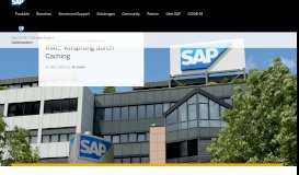 
							         RWE: Vorsprung durch Caching | SAP News Center								  
							    