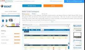 
							         RxNT EMR Software Free Demo Latest Reviews And Pricing | EMR ...								  
							    