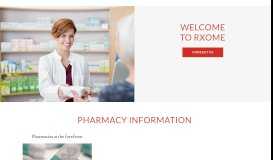 
							         RxOME Pharmacogenomics Canada Inc.								  
							    