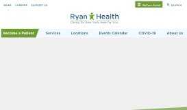 
							         Ryan Health | Caring for New York. Here for you.								  
							    