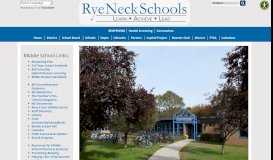 
							         Rye Neck Middle School - Rye Neck School District								  
							    