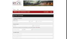 
							         RYZE Claim Solutions Login - RYZE Claim Solutions Jobs								  
							    