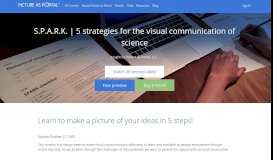 
							         S-P-A-R-K|5 strategies for visual communication of science								  
							    