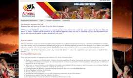 
							         SA Athletics Members Portal - MemberDesq - SportsTG								  
							    