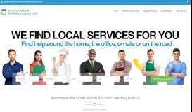 
							         SABD - The South African Business Directory - FREE Business ...								  
							    