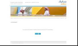 
							         SABIC Supplier Registration Wizard - SABIC Supplier Portal								  
							    