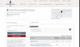
							         Saco River Medical Group | NH Health Cost								  
							    