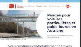 
							         S'acquitter du péage PL en Autriche : le service TOLL2GO - UTA								  
							    
