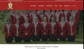 
							         Sacred Heart Girls' College Manawa Tapu New Plymouth								  
							    