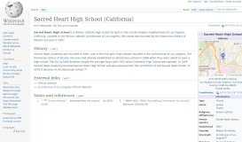 
							         Sacred Heart High School (California) - Wikipedia								  
							    