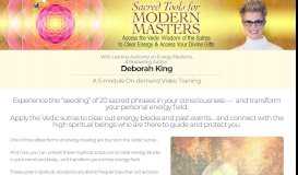 
							         Sacred Tools for Modern Masters with Deborah King | The Shift Network								  
							    
