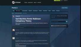 
							         Sad Machine-Porter Robinson Conspiracy Theory :: Portal 2 General ...								  
							    