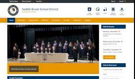 
							         Saddle Brook School District / Homepage								  
							    