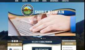 
							         Saddle Mountain Unified School District: Home								  
							    