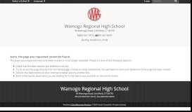 
							         SAE Recordbooks - Wamogo Regional High School								  
							    