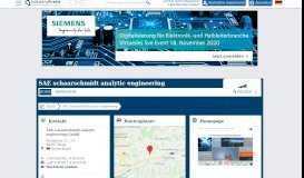 
							         SAE schaarschmidt analytic engineering - IndustryArena								  
							    