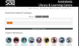 
							         SAEQ Library Portal								  
							    