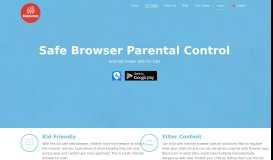 
							         Safe Browser Parental Control - Kiddoware								  
							    