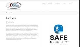 
							         Safe Security - One Stop Portal								  
							    