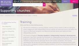 
							         Safeguarding Training - Diocese of Norwich								  
							    