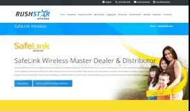 
							         SafeLink Wireless Distributor & Master Agent | Rush Star Wireless								  
							    