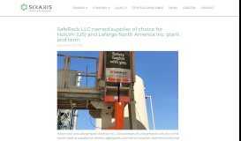 
							         SafeRack LLC named supplier of choice for Holcim (US) and ...								  
							    