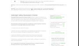 
							         Safety Assessment Scheme - from Greenlight Safety								  
							    