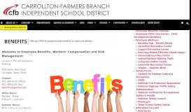 
							         Safety Portal | Carrollton-Farmers Branch ISD								  
							    