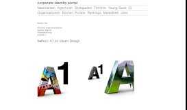 
							         Saffron: A1 im neuen Design | Corporate Identity Portal								  
							    