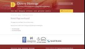 
							         Safran - Dowty Heritage								  
							    
