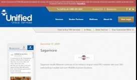 
							         Sagamore - Unified Group Services								  
							    