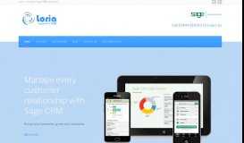 
							         Sage CRM Self Service Portal - Loria Consulting								  
							    