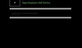 
							         Sage Employee Self Service - Thompson Portal								  
							    