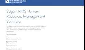 
							         Sage HRMS | HR Management Software | Payroll Software								  
							    