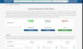 
							         Sage Payroll vs QTAC Payroll Comparison in 2019								  
							    