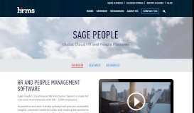 
							         Sage People | Global Cloud HR Information System - HRMS Solutions								  
							    
