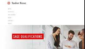 
							         Sage Qualifications | Our Work | Tudor Rose, Leicester								  
							    