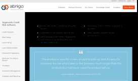 
							         Sageworks Client Portal | Abrigo								  
							    