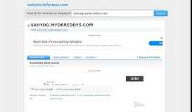 
							         sahyog.mydrreddys.com at Website Informer. Visit Sahyog ...								  
							    