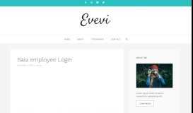 
							         Saia employee Login – Evevi								  
							    